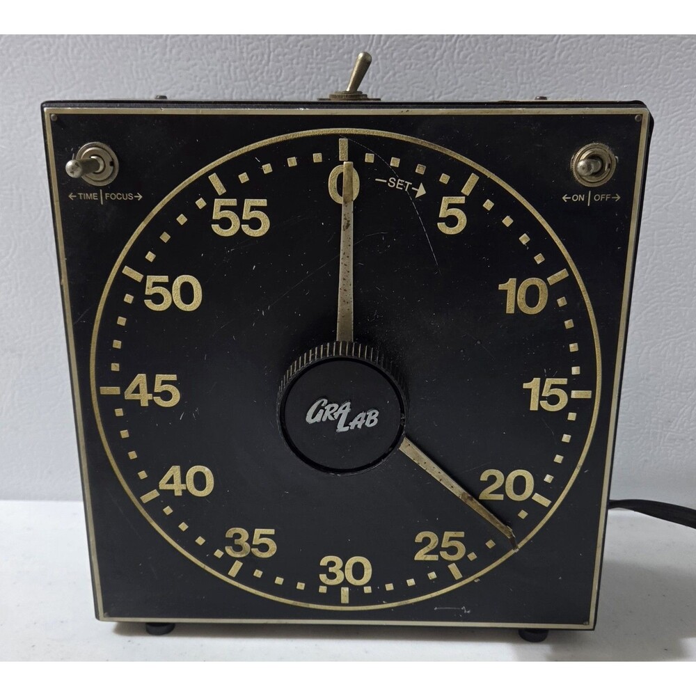 GraLab Model 300 60-Minute Darkroom Timer TESTED